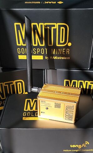 MNTD GoldSpot Helium Hotspot Crypto Miner - RAK Wireless US 915 in Saudi Arabia