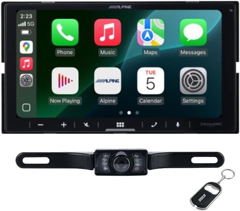 Alpine iLX-W770-M 6.75" Shallow Chassis 2-DIN Capacitive Touchscreen Digital Multimedia Receiver with License Plate Camera in Saudi Arabia