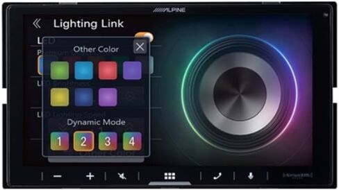 Alpine iLX-W770-M 6.75" Shallow Chassis 2-DIN Capacitive Touchscreen Digital Multimedia Receiver with License Plate Camera in Saudi Arabia