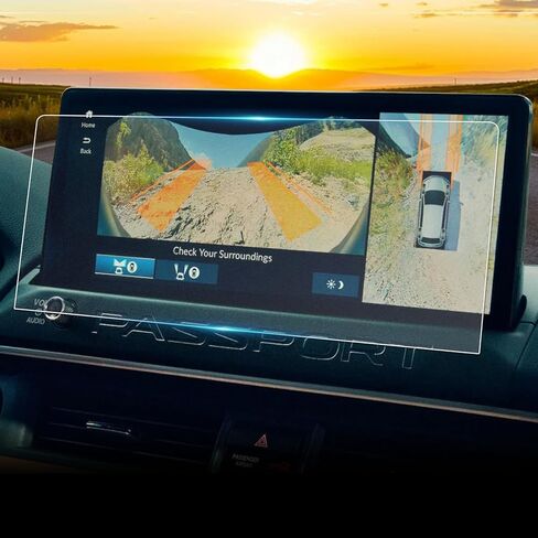 واقي شاشة مضاد للوهج غير لامع 2026 لجواز السفر مقاس 12.3 بوصة لسيارة Honda Passport (RTL، TrailSport Elite، TrailSport) غطاء شاشة لمس للمعلومات والترفيه لملحقات Honda Passport 2026 in Kuwait