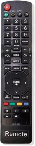 AKB72915206 TV Remote Control Compatible for LG TV, Replace Remote Control No Programming or paring Needed, Compatible Models: 432LD450, 47LD450, 26LE5300, 55LD520, 19LD350, 19LD350UB, 19LE5300 in Saudi Arabia