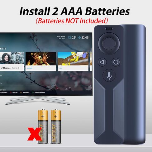 جهاز تحكم عن بعد بديل صوتي جديد لجهاز Nvidia Shield 4K HDR Android Shield TV Pro P2575 مع وظيفة الصوت in Kuwait