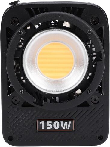 Yunseity CCT, 150W COB LED Video Light with 2700K 6500K Bi Color Temperature, 13300lux Brightness, App Remote Control, for Photography, Live Streaming, Interviews (US Plug) in Saudi Arabia