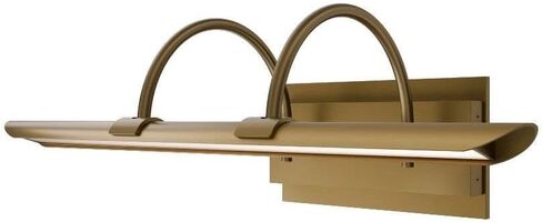 Modern Forms PL-36518-30-AB Ansel - 15.9W 1 4CCT LED صورة ضوئية - طول 5.63 بوصة وطول 18.5 بوصة، لون اللمسة النهائية: نحاس قديم، درجة حرارة اللون: 3000 in Saudi Arabia
