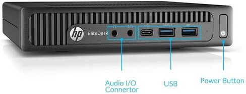 كمبيوتر HP EliteDesk 705 G1 Mini AMD 3.1 جيجا هرتز، ذاكرة الوصول العشوائي 8 جيجا، Windows 11 (مجدد معتمد) (متجدد) in Kuwait