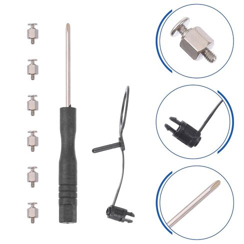 M.2 SSD Mounting Screw Kit for Motherboard 2 SSD Standoff Screws Set Computer Component Hardware for PC Builders and Technicians in Kuwait
