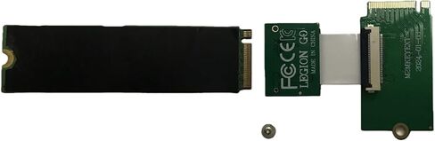 لـ Legion Go Handheld M.2 NVMe PCIe 3.0 2280 استبدال 2242 SSD محول توسيع بطاقة اللوحة كابل FPC، اللوحة الأم لسطح المكتب 2242 إلى 2280 SSD محول، PCIe 3.0 بطاقة ذاكرة عالية السعة قابلة للتوسيع in Kuwait