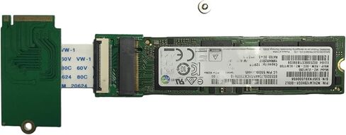 لـ Legion Go Handheld M.2 NVMe PCIe 3.0 2280 استبدال 2242 SSD محول توسيع بطاقة اللوحة كابل FPC، اللوحة الأم لسطح المكتب 2242 إلى 2280 SSD محول، PCIe 3.0 بطاقة ذاكرة عالية السعة قابلة للتوسيع in Kuwait