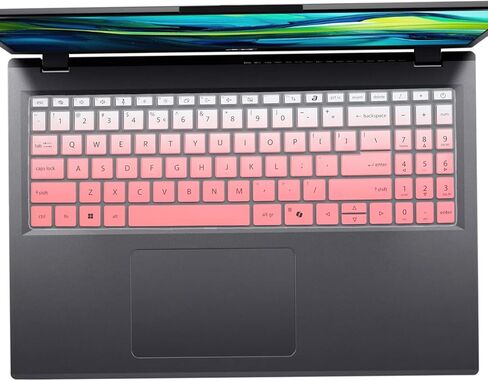 2 PCS Keyboard Cover for Aspire 15 A15-41M-R2CN/R8Y2&A15-51M-59QV/76AR&A15-61M-R8B0,Aspire Go 15 AG15-31P-C1KN/P5TG&AG15-32P-39R2&AG15-51P-79LC&AG15-71P-794K,Aspire 16 A16-51GM-71YF/16 AI A16-11M in Saudi Arabia