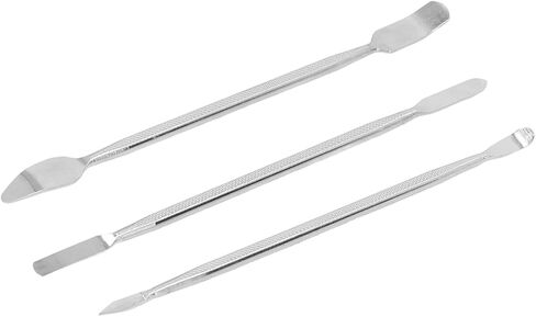 Hilitand 3Pcs Metal Spudger, Repair Opening Pry Tool Kit with 6 Head Shapes, for Mobile Phone Tablet Laptop Disassembly in Saudi Arabia