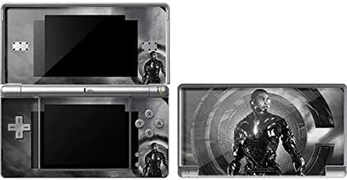 ملصق Skinit المخصص للألعاب متوافق مع DS Lite - تصميم Warner Bros Cyborg Justice League المرخص رسميًا in Kuwait