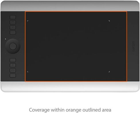 واقي شاشة BoxWave متوافق مع Wacom Intuos Pro Medium PTH-651 - ClearTouch Crystal (عبوتان)، غلاف فيلم HD - يحمي من الخدوش in Kuwait