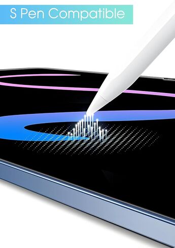 واقي شاشة مكون من قطعتين لجهاز Samsung S10 Lite/S10 FE/S9/S9 FE/S8/S7، واقي شاشة من الزجاج المقوى لجهاز Samsung Tablet، صلابة 9H، مضاد للخدش، تركيب خالٍ من الفقاعات، شفاف عالي الدقة، رفيع للغاية، مضاد لبصمات الأصابع in Saudi Arabia