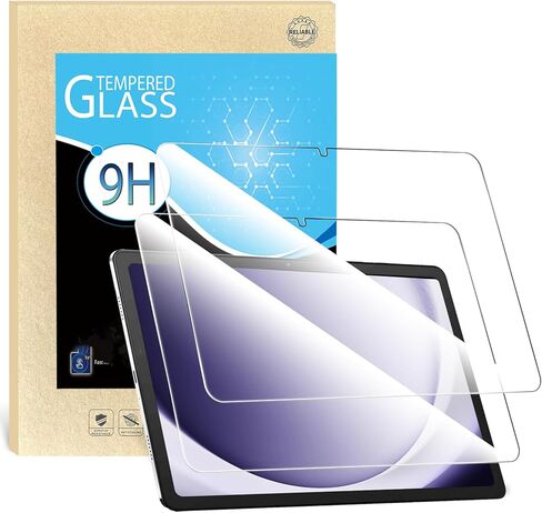 2 Pack Screen Protector for Samsung S10 Lite/S10 FE/S9/S9 FE/S8/S7, Tempered Glass Screen Protector for Samsung Tablet, 9H Hardness, Anti-Scratch, Bubble-Free Installation, HD Clear, Ultra-Thin, Anti-Fingerprint in Saudi Arabia