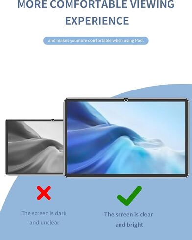 [عبوة من قطعتين] واقي شاشة لجهاز Doogee Tab E3 Pro Tablet 13 بوصة من الزجاج المقوى، واقي شاشة لجهاز Freeski 13 بوصة مضاد للخدش وحساس وصلابة 9H in Kuwait