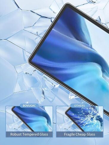 [عبوة من قطعتين] واقي شاشة لجهاز Doogee Tab E3 Pro Tablet 13 بوصة من الزجاج المقوى، واقي شاشة لجهاز Freeski 13 بوصة مضاد للخدش وحساس وصلابة 9H in Kuwait
