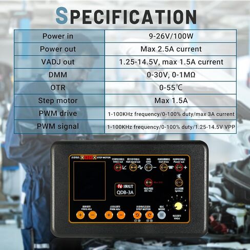 Upgraded QDB-5A Ignition Coil Tester, Automobile Actuator Drive Detector, Fit for Ignition Coils, Fuel Injectors, PWM-Controlled Solenoid Valves, Urea Pump Motors - New Upgraded QDB-5A in Saudi Arabia