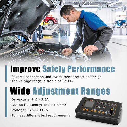 Upgraded QDB-5A Ignition Coil Tester, Automobile Actuator Drive Detector, Fit for Ignition Coils, Fuel Injectors, PWM-Controlled Solenoid Valves, Urea Pump Motors - New Upgraded QDB-5A in Saudi Arabia