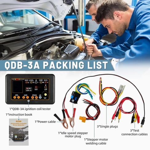 Upgraded QDB-5A Ignition Coil Tester, Automobile Actuator Drive Detector, Fit for Ignition Coils, Fuel Injectors, PWM-Controlled Solenoid Valves, Urea Pump Motors - New Upgraded QDB-5A in Saudi Arabia