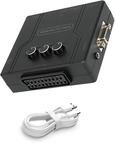 محول مكونات RGBS VGA Scart إلى Ypbpr، يدعم إشارة 480i، 480p، 576i، 576p، 720p، 1080i in Kuwait