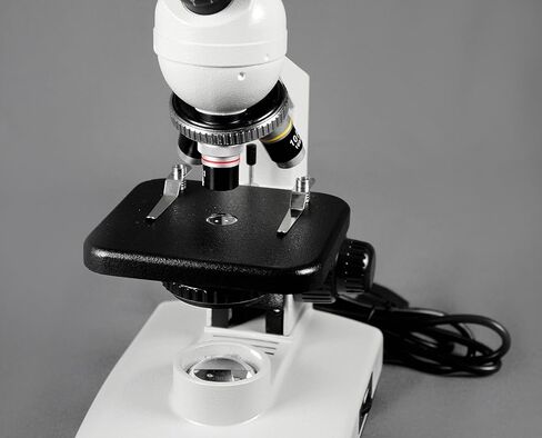 Vision Scientific VME0015-CXT-LD-DG1.3-E2 Dual View Compound Microscope, 10x WF & 20x WF Eyepieces, 40x—800x Magnification, LED Illumination, 0.65 N.A. Condenser, 1.3MP Digital Eyepiece Camera in Saudi Arabia