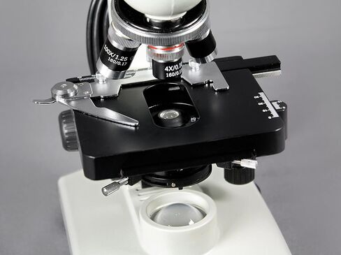 Vision Scientific VME0015-CXT-100-LD-DG1.3-E2 مجهر مركب مزدوج الرؤية، عدسات WF 10x و20x WF، تكبير 40x—2000x، إضاءة LED، مكثف NA Abbe 1.25، كاميرا عدسة رقمية بدقة 1.3 ميجابكسل in Saudi Arabia
