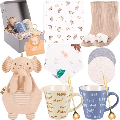 New Mom Gifts for Women, Pregnancy Gifts for Expecting Mom, New Parents Gift Basket for Couples, Best Gender Reveal Gift Ideas, Baby Shower Present for Parents to Be in Saudi Arabia