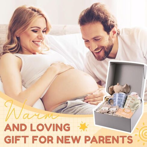 New Mom Gifts for Women, Pregnancy Gifts for Expecting Mom, New Parents Gift Basket for Couples, Best Gender Reveal Gift Ideas, Baby Shower Present for Parents to Be in Saudi Arabia