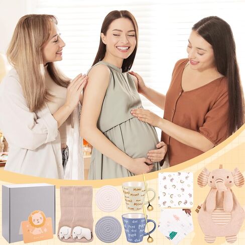New Mom Gifts for Women, Pregnancy Gifts for Expecting Mom, New Parents Gift Basket for Couples, Best Gender Reveal Gift Ideas, Baby Shower Present for Parents to Be in Saudi Arabia