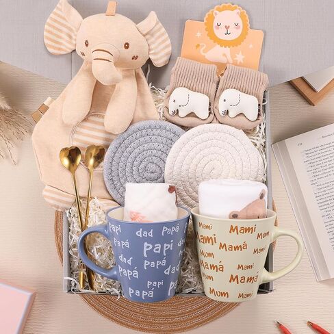 New Mom Gifts for Women, Pregnancy Gifts for Expecting Mom, New Parents Gift Basket for Couples, Best Gender Reveal Gift Ideas, Baby Shower Present for Parents to Be in Saudi Arabia