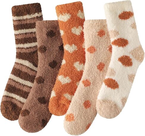 Trifabricy Wool Socks - Vintage Winter Warm Wool Socks for Women, Soft Cozy Thick Knit Boots Sock Gifts for Women Men in Saudi Arabia