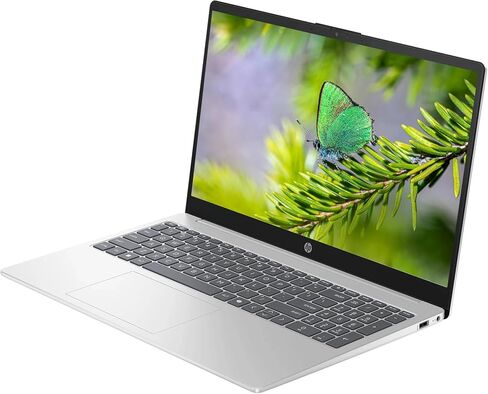 كمبيوتر محمول HP خفيف الوزن مقاس 15.5 بوصة FHD IPS يعمل باللمس، ومعالج Ryzen 7 7730U يصل إلى 4.49 جيجا هرتز، وذاكرة الوصول العشوائي 20 جيجا، و512 جيجا SSD، وHDMI، ونظام تشغيل Windows 11، فضي ستار، متجدد in Kuwait