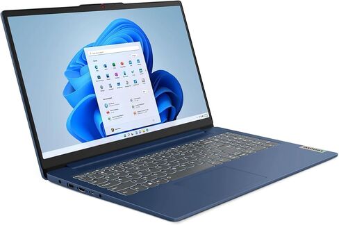 كمبيوتر محمول Lenovo Idea Pad 3 Touch باللون الأزرق AMD Ryzen 7 8-core يصل إلى 4.6 جيجا هرتز، 15.6 بوصة FHD، 16 جيجا بايت رام، 512 جيجا بايت SSD، ويندوز 11 (15A - متجدد) in Kuwait