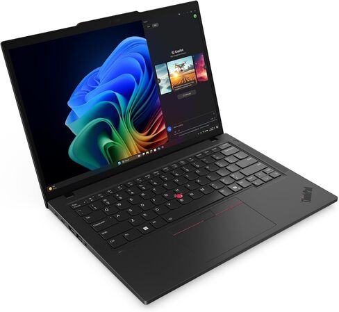 Lenovo ThinkPad T14 Gen 6 Intel Core Ultra 7 268V vPro، 14 بوصة WUXGA (1920 × 1200)، لمس، 400 شمعة في المتر المربع، ذاكرة وصول عشوائي 32 جيجابايت DDR5، 1 تيرابايت SSD، رسومات قوسية مدمجة 140 فولت، إضاءة خلفية KYB، قارئ بصمات الأصابع، ويندوز 11 برو in Kuwait