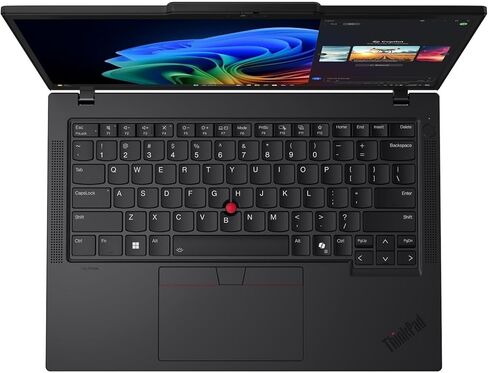 Lenovo ThinkPad T14 Gen 6 Intel Core Ultra 7 268V vPro، 14 بوصة WUXGA (1920 × 1200)، لمس، 400 شمعة في المتر المربع، ذاكرة وصول عشوائي 32 جيجابايت DDR5، 1 تيرابايت SSD، رسومات قوسية مدمجة 140 فولت، إضاءة خلفية KYB، قارئ بصمات الأصابع، ويندوز 11 برو in Kuwait