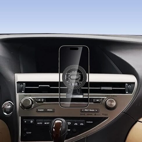 حامل هاتف Lexus RX350 RX350h RX450h+ RX500h TX350 TX500h TX550h+ 2023-2026 ملحقات السيارات حامل الهاتف المغناطيسي لـ MagSafe، حامل هاتف مغناطيسي (يناسب فقط 14 بوصة، غير مناسب 9.8 بوصة) in Saudi Arabia