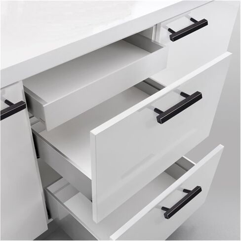 Cabinet Drawer Handle Square Cabinet Handles Furniture Drawer Handles Solid Brass Cabinet Door Handles Hardware Knob(C -1047-96) in Kuwait