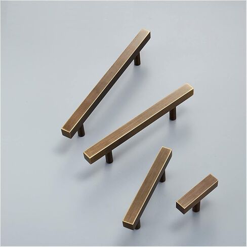 Cabinet Drawer Handle Square Cabinet Handles Furniture Drawer Handles Solid Brass Cabinet Door Handles Hardware Knob(C -1047-96) in Kuwait