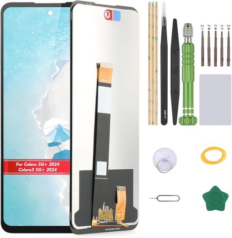 شاشة لـ Boost Mobile Celero 5G Plus 2024 شاشة LCD بديلة لـ Boost Mobile Celero3 5G + مجموعة المحولات الرقمية لشاشة تعمل بلمس in Kuwait