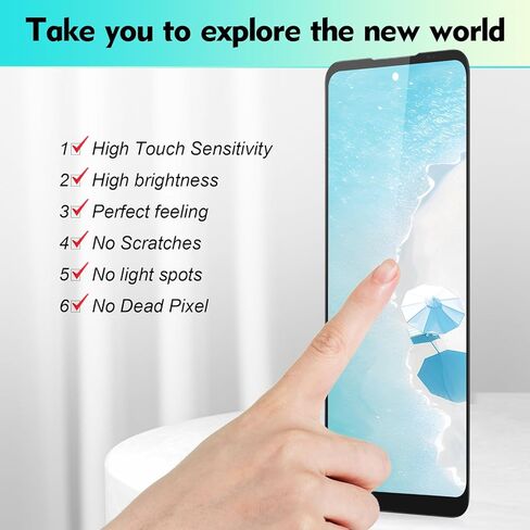 شاشة لـ Boost Mobile Celero 5G Plus 2024 شاشة LCD بديلة لـ Boost Mobile Celero3 5G + مجموعة المحولات الرقمية لشاشة تعمل بلمس in Kuwait
