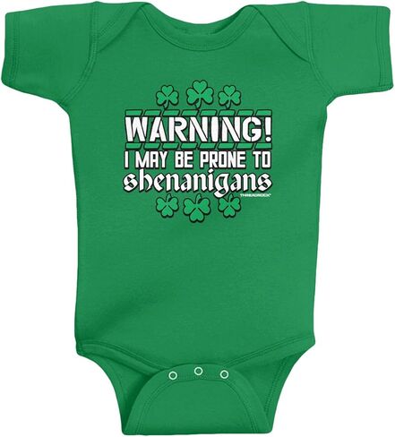 Threadrock Baby Boys' May Be Prone to Shenanigans Infant Bodysuit in Saudi Arabia