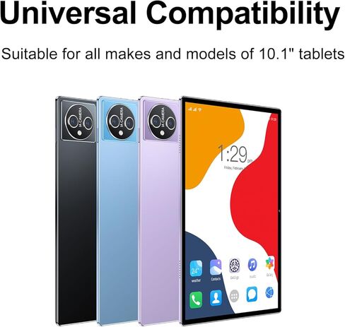 حافظة كمبيوتر لوحي Docooler Universal مقاس 10.1 بوصة، حافظة حماية مغناطيسية، حافظة كمبيوتر لوحي مقاس 10 بوصات، توافق عالمي، لوحة مفاتيح BT لاسلكية متعددة الوظائف قابلة للطي والمحمولة (الحجم اختياري) in Kuwait