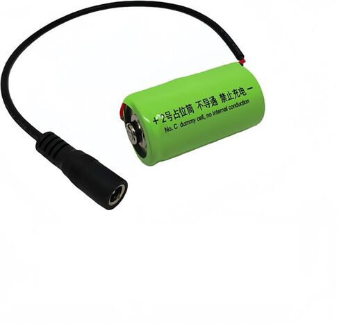 بطارية وهمية من USB إلى C، محول 5 فولت إلى 1.5 فولت مع كابل بطول 4 أقدام، للفوانيس والألعاب والمصابيح الكاشفة مصدر طاقة USB مستمر لاستبدال بطاريات LR14 C in Kuwait