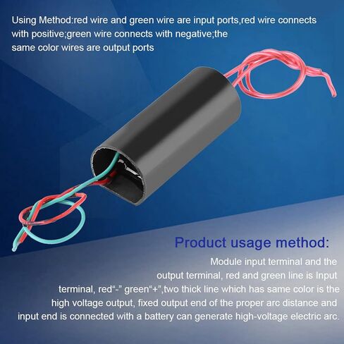 Walfront 80kV مولد نبض الجهد العالي العاكس سوبر قوس نبض الإشعال وحدة الطاقة تصعيد العاكس محول الجهد العالي 6-12V، WALFRONTNYA7KQH2RO in Saudi Arabia