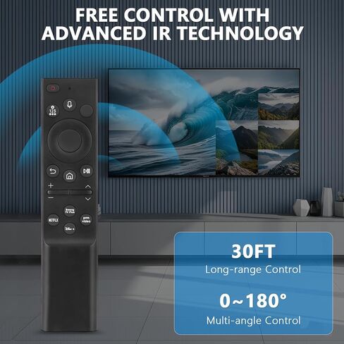 BN59-01386A BN59-01386B Voice Replacement Remote Control fit for Samsung Crystal UHD Smart TV UN43CU7000FXZA UN50CU7000FXZA UN55CU7000FXZA UN58CU7000FXZA UN70CU7000FXZA UN85CU7000FXZA UN65CU7000FXZA in Kuwait