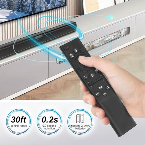 BN59-01386A BN59-01386B Voice Replacement Remote Control fit for Samsung Crystal UHD Smart TV UN43CU7000FXZA UN50CU7000FXZA UN55CU7000FXZA UN58CU7000FXZA UN70CU7000FXZA UN85CU7000FXZA UN65CU7000FXZA in Kuwait