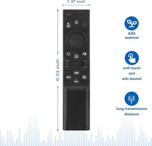 BN59-01386A BN59-01386B Voice Replacement Remote Control fit for Samsung Crystal UHD Smart TV UN43CU7000FXZA UN50CU7000FXZA UN55CU7000FXZA UN58CU7000FXZA UN70CU7000FXZA UN85CU7000FXZA UN65CU7000FXZA in Kuwait