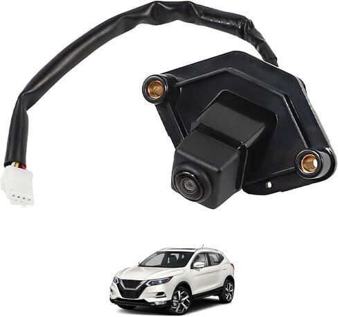 كاميرا احتياطية للرؤية الخلفية تساعد على ركن السيارة متوافقة مع 2015-2019 Nissan Qashqai J11 2017-2021 Nissan Rogue Sport يستبدل 28442-4EA0A 28442-4EA1A 28442-4EA0B 28442-4EA1B in Kuwait