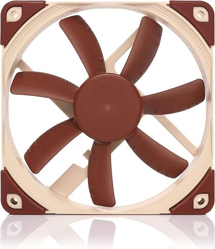 Noctua NF-S12A ULN، مروحة صامتة فائقة الهدوء، 3 دبابيس (120 مم، بني) in Saudi Arabia