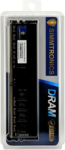 Simmtronics 32GB DDR4-3200MHz | PC4-25600 CL22 | 288-Pin DIMM Desktop RAM | Dual-Rank 2Rx8 | Compatible with Dell, HP, Lenovo & Custom Builds | 5 Yr Warranty in Saudi Arabia